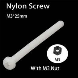 20pcs M2/M3 25mm/30mm Long Screws10.9 Round Head Hex Screw for RC FPV Drone F3 F4 F7 Flight Control ESC Fly Tower Parts