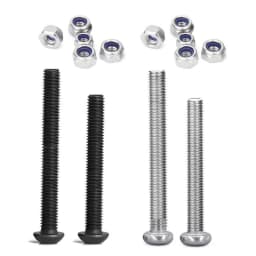 20pcs M2/M3 25mm/30mm Long Screws10.9 Round Head Hex Screw for RC FPV Drone F3 F4 F7 Flight Control ESC Fly Tower Parts