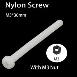 20pcs M2/M3 25mm/30mm Long Screws10.9 Round Head Hex Screw for RC FPV Drone F3 F4 F7 Flight Control ESC Fly Tower Parts