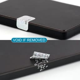 300/600Pcs 24mmx16mm， Tamper Proof Holographic Stickers，Void Tamper Evident Security Labels， GENUINE Warranty Serial Number