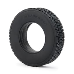 YEAHRUN 22/25/28/30mm Rubber Tyres Wheel Tires for Tamiya 1/14 RC Trailer Tractor Truck Front & Rear Wheel Rims Accessories Part