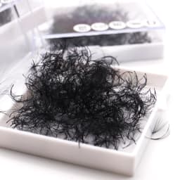 MICC 3D 14D 7mm 20mm Pointy Base Medium Stem Slim Thin Premade Volume Loose Fans Lashes Russian Fan Eyelash Extensions Faux Mink