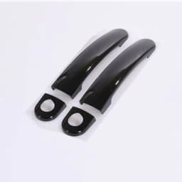 For VW Golf 5 MK5 Volkswagen Golf V Rabbit 1K 2004-2009 Gloss Black Chrome Car Door Handle Covers Accessories Styling Stickers