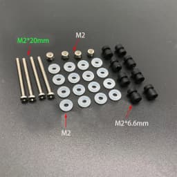 For F405 Mini Flying Tower RC FPV Drone Traversing Machine M2 Shock Absorbing Column Isolation Column Fixed installation Screws