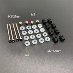 For F405 Mini Flying Tower RC FPV Drone Traversing Machine M2 Shock Absorbing Column Isolation Column Fixed installation Screws