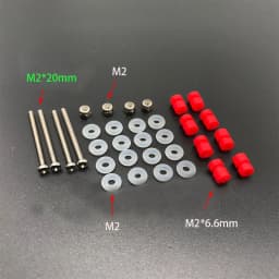 For F405 Mini Flying Tower RC FPV Drone Traversing Machine M2 Shock Absorbing Column Isolation Column Fixed installation Screws