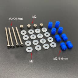 For F405 Mini Flying Tower RC FPV Drone Traversing Machine M2 Shock Absorbing Column Isolation Column Fixed installation Screws