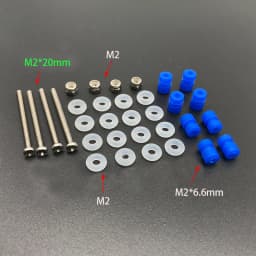 For F405 Mini Flying Tower RC FPV Drone Traversing Machine M2 Shock Absorbing Column Isolation Column Fixed installation Screws