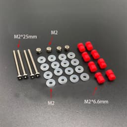 For F405 Mini Flying Tower RC FPV Drone Traversing Machine M2 Shock Absorbing Column Isolation Column Fixed installation Screws