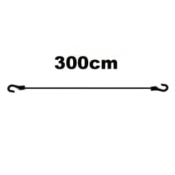 Heavy Duty Elastic Bungee Shock Cord Strap Stretch Plastic Hook for Car Luggage Tent Kayak Boat Canoe Bikes Rope Tie