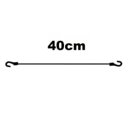 Heavy Duty Elastic Bungee Shock Cord Strap Stretch Plastic Hook for Car Luggage Tent Kayak Boat Canoe Bikes Rope Tie