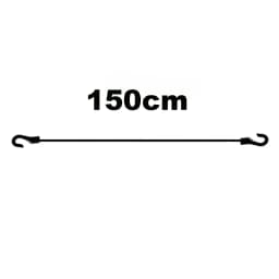Heavy Duty Elastic Bungee Shock Cord Strap Stretch Plastic Hook for Car Luggage Tent Kayak Boat Canoe Bikes Rope Tie