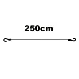 Heavy Duty Elastic Bungee Shock Cord Strap Stretch Plastic Hook for Car Luggage Tent Kayak Boat Canoe Bikes Rope Tie