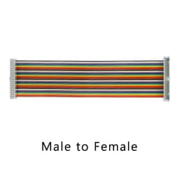 Raspberry Pi 5 4 3 GPIO Expension Board T-Type Board + 40 Pin 20CM Female to Female GPIO Cable Adapter for Orange Pi for Arduino