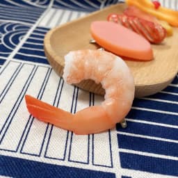 Creative simulation shrimp bacon sausage 3d stereo ins wind side clip food play fun funny hair accessories hairpin female