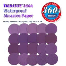 30 Pcs 2 Inch 50mm Purple Sanding Discs Wet Dry 60-10000 Grit Hook&Loop Aluminum Oxide Sandpaper for Drill Grinder Rotary Tools