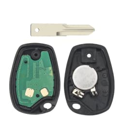 KEYYOU For Renault Clio Kangoo Master Modus Logan Twingo Fob ID46 PCF7946 / PCF7947 / 4A Chip 434MHz 3 Buttons Remote Car Key