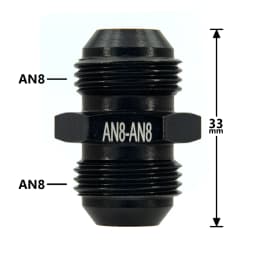 1Pcs Aluminum Alloy AN6/AN8/AN10/AN12 to AN/M14/M16/M18x1.5 Metric Fuel Hose Adapter Pipe Thread Fitting for Oil Cooler System