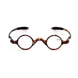 IENJOY Reading Glasses Anti Blue Light Round Frame Reading Glasses Men Ultralight TR Presbyopic Eyewear with Box Diopter 1.0-4.0