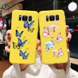 For Samsung Galaxy S8 S8+ S9 Plus Case Tpu Silicone Cute Love Heart Soft Back Cover For Galaxy S8 S9 S 8 S 9 plus S9+ Phone Case