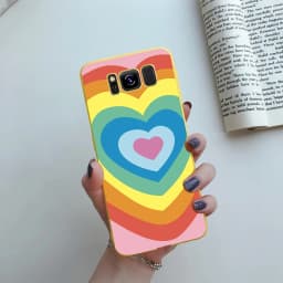 For Samsung Galaxy S8 S8+ S9 Plus Case Tpu Silicone Cute Love Heart Soft Back Cover For Galaxy S8 S9 S 8 S 9 plus S9+ Phone Case