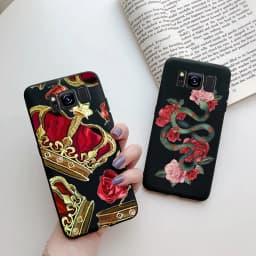 For Samsung Galaxy S8 S8+ S9 Plus Case Tpu Silicone Cute Love Heart Soft Back Cover For Galaxy S8 S9 S 8 S 9 plus S9+ Phone Case