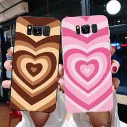 For Samsung Galaxy S8 S8+ S9 Plus Case Tpu Silicone Cute Love Heart Soft Back Cover For Galaxy S8 S9 S 8 S 9 plus S9+ Phone Case