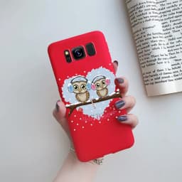 For Samsung Galaxy S8 S8+ S9 Plus Case Tpu Silicone Cute Love Heart Soft Back Cover For Galaxy S8 S9 S 8 S 9 plus S9+ Phone Case