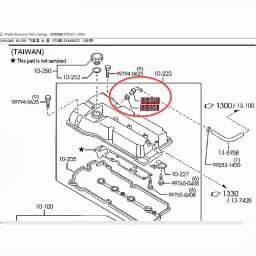 Car engine PCV valve for mazda 323 protege BA BG BJ 626 Mazda 2 Demio DE MX-3 mx-5 Mazda 3 2004-2012 BK BL BT-50 B541-13-890A