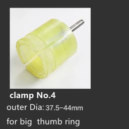Agate Jade Ring Fixed Rod Polishing Tools Grinding Conical Sleeve Fixing Processing Tool Silicone Mandrel Inner Outside Holder