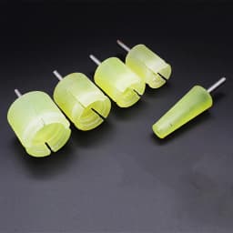 Agate Jade Ring Fixed Rod Polishing Tools Grinding Conical Sleeve Fixing Processing Tool Silicone Mandrel Inner Outside Holder
