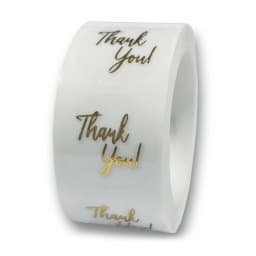 100-500 Pcs 1Inch Gift Transparent Sealing Thank You Stickers Design Scrapbooking Festival Birthday Party Decorations Labels