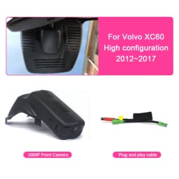 Dash Cam For Volvo XC40 XC60 XC90 S60 V60 S90 V90 V40 S80 XC70 Polestar 2 Car Dvr HD Camera WiFi Driving Recorder Auto Parts
