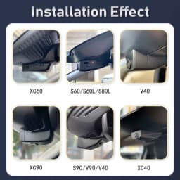 Dash Cam For Volvo XC40 XC60 XC90 S60 V60 S90 V90 V40 S80 XC70 Polestar 2 Car Dvr HD Camera WiFi Driving Recorder Auto Parts