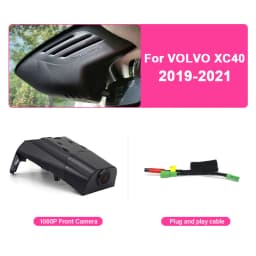 Dash Cam For Volvo XC40 XC60 XC90 S60 V60 S90 V90 V40 S80 XC70 Polestar 2 Car Dvr HD Camera WiFi Driving Recorder Auto Parts