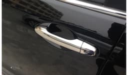 For Honda Civic CR-V 2012 2013 2014 2015 2016 Chrome Carbon Fiber Car Door Handle Covers Trim Styling Accessories