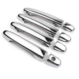 For Honda Civic CR-V 2012 2013 2014 2015 2016 Chrome Carbon Fiber Car Door Handle Covers Trim Styling Accessories
