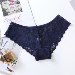BANNIROU 1Pcs Sexy Panties For Woman Low-Rise Breathable Female Panty Lace Hollow Transparent Briefs Hot Sale Underwear Women