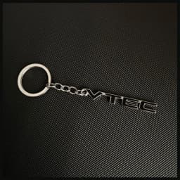 Car Styling High Quality VTEC Badge Car Keyrings Keychain For Honda Civic Accord Odyssey Spirior CRV SUV Key Ring Accessories