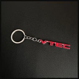 Car Styling High Quality VTEC Badge Car Keyrings Keychain For Honda Civic Accord Odyssey Spirior CRV SUV Key Ring Accessories
