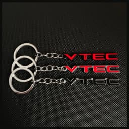 Car Styling High Quality VTEC Badge Car Keyrings Keychain For Honda Civic Accord Odyssey Spirior CRV SUV Key Ring Accessories
