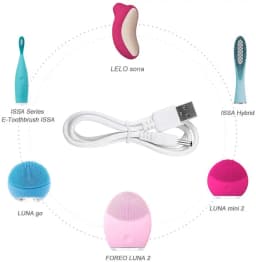 2pcs /lot usb to dc 3.5*1.35mm Charger Cable for LELO Sona, Gigi, Ina Wave, Soraya, Lily