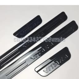 High quality stainless steel Scuff Plate/Door Sill Protector Sticker Car Styling For 2016 -2018 Suzuki Vitara 4pcs/set