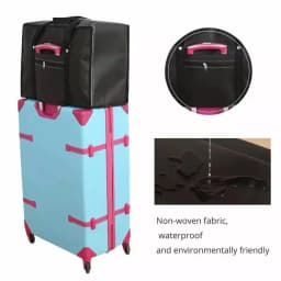 New Portable Thickening Travel Bag Large Capacity Clothes Storage Bags Foldable Dustproof Clothing Luggage Bag Big Moving Bags