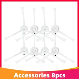 Compatible For 360 S5 / S7/ S7 Pro Robot Robotic Vacuum Cleaner Hepa Filter Main Brush Side Brushes Mop Rag Replacement Parts