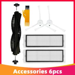 Compatible For 360 S5 / S7/ S7 Pro Robot Robotic Vacuum Cleaner Hepa Filter Main Brush Side Brushes Mop Rag Replacement Parts