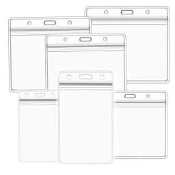 1pcs Waterproof Transparent Card Holder Plastic Id Card Badge Holders Case To Protect Credit Cards Card Protector Cardholder