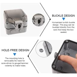 IP66 EU Standard German Style Outdoor Waterproof with USB Socket Wall Power Switch Socket Plug Outlet AC 250V 16A Home