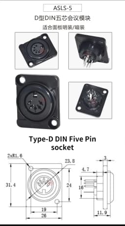 1pc High quality D type module base audio video multimedia socket XLR BNC USB 3.0 Jack 3.5/6.35 RCA RJ45 CAT5 CAT6A data mouble