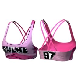 Sports Crop Top Women Push Up Yoga Bra Padded High Support Impact Quality Fitness Vest Gym Elastic Workout Tank Top